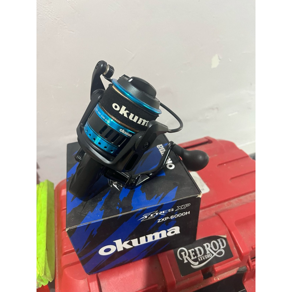 Okuma Azores XP 6000H High Speed Spinning Fishing Reel - 7 Bearing Spin Reel (SECOND)