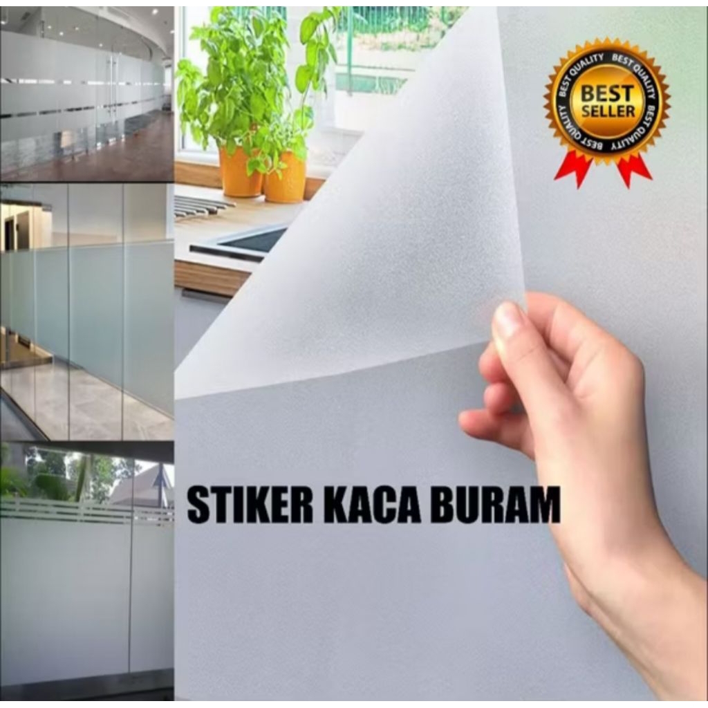 STICKER KACA BURAM/STICKER SANBLAS
