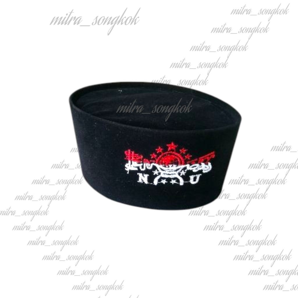 PECI NU MERAH PUTIH SONGKOK HITAM PECI BORDIR KOPIAH ANAK LAKI-LAKI UMUR POLOS TINGGI AC UKURAN USIA