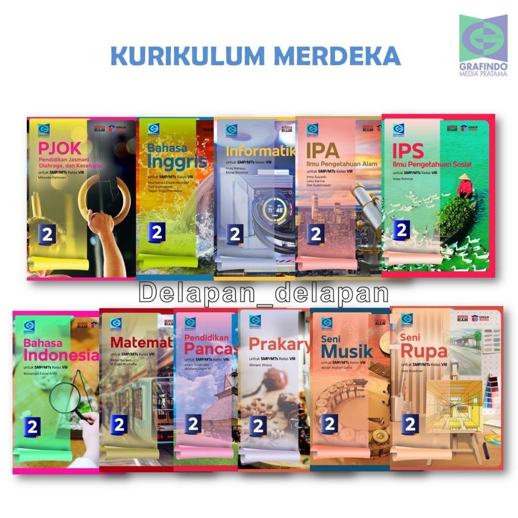 (Grafindo) Buku SMP Kelas 8 - Kurikulum Merdeka