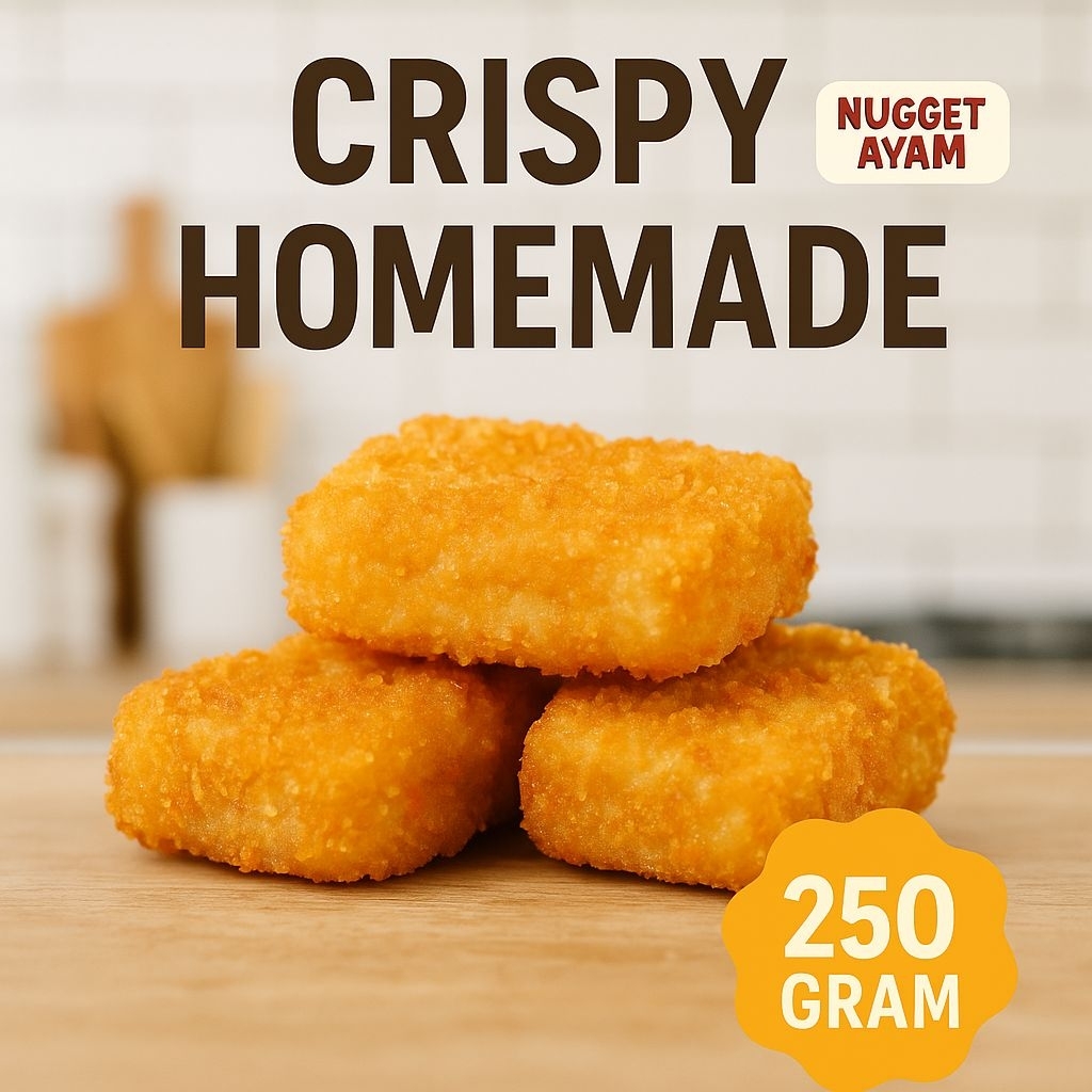 

Nugget Ayam Gen Z - 250 Gram | 100% Daging Ayam Asli, Tanpa Pengawet