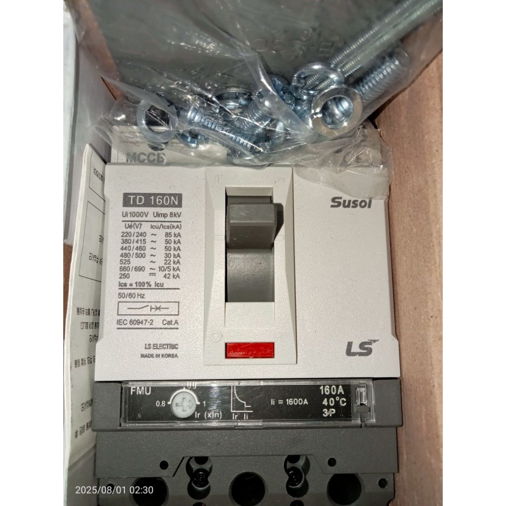 MCCB LS TD160N 3P 160A