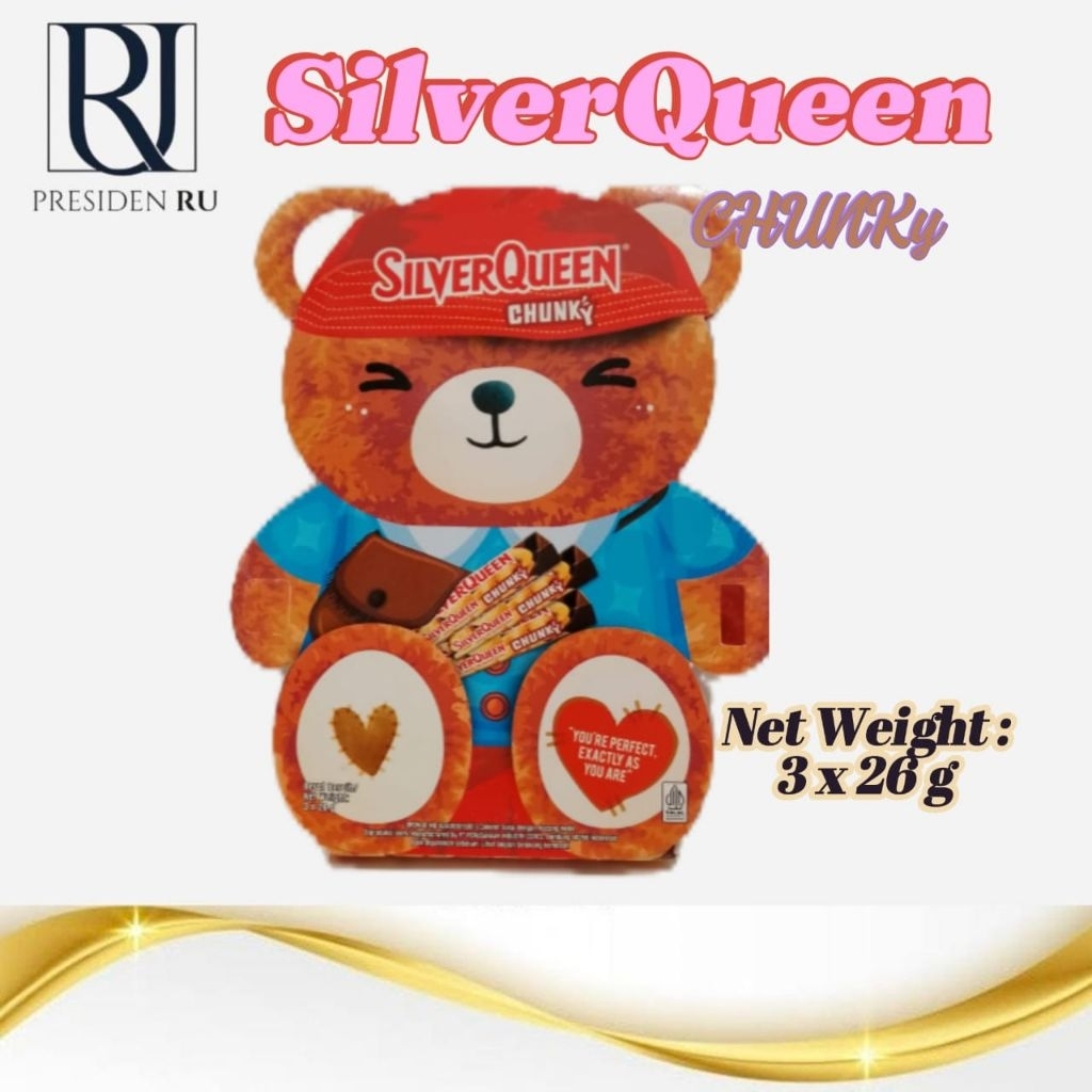 

SILVERQUEEN CHUNKY BEAR Special Edition 3 x 26 gr