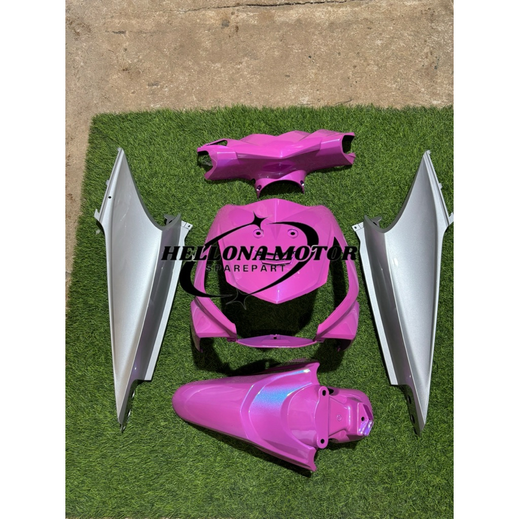 full bodi beat karbu pink lembayung biru silver - cover bodi halus beat karbu pink lembayung biru si