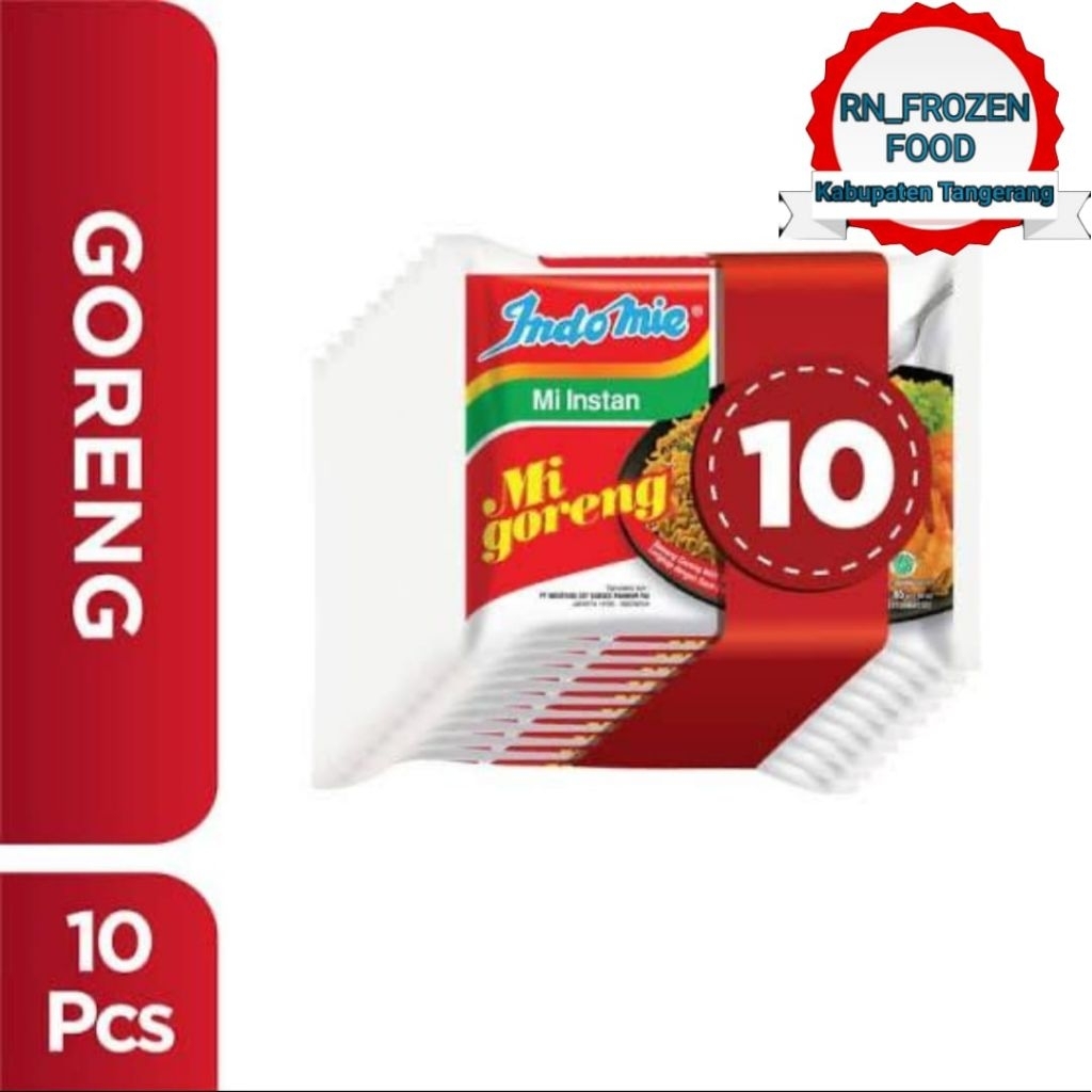 

INDOMIE MIE GORENG | 1 BANDED ISI 10 PCS