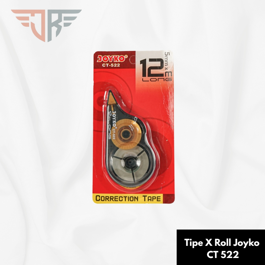 

Joyko Correction Tape Pita Koreksi Roll Tipex Tip-Ex Tip X 12m CT-522