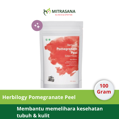 

Herbilogy Pomegranate Peel (Kulit Delima) Extract Powder 100g / Pomegranate