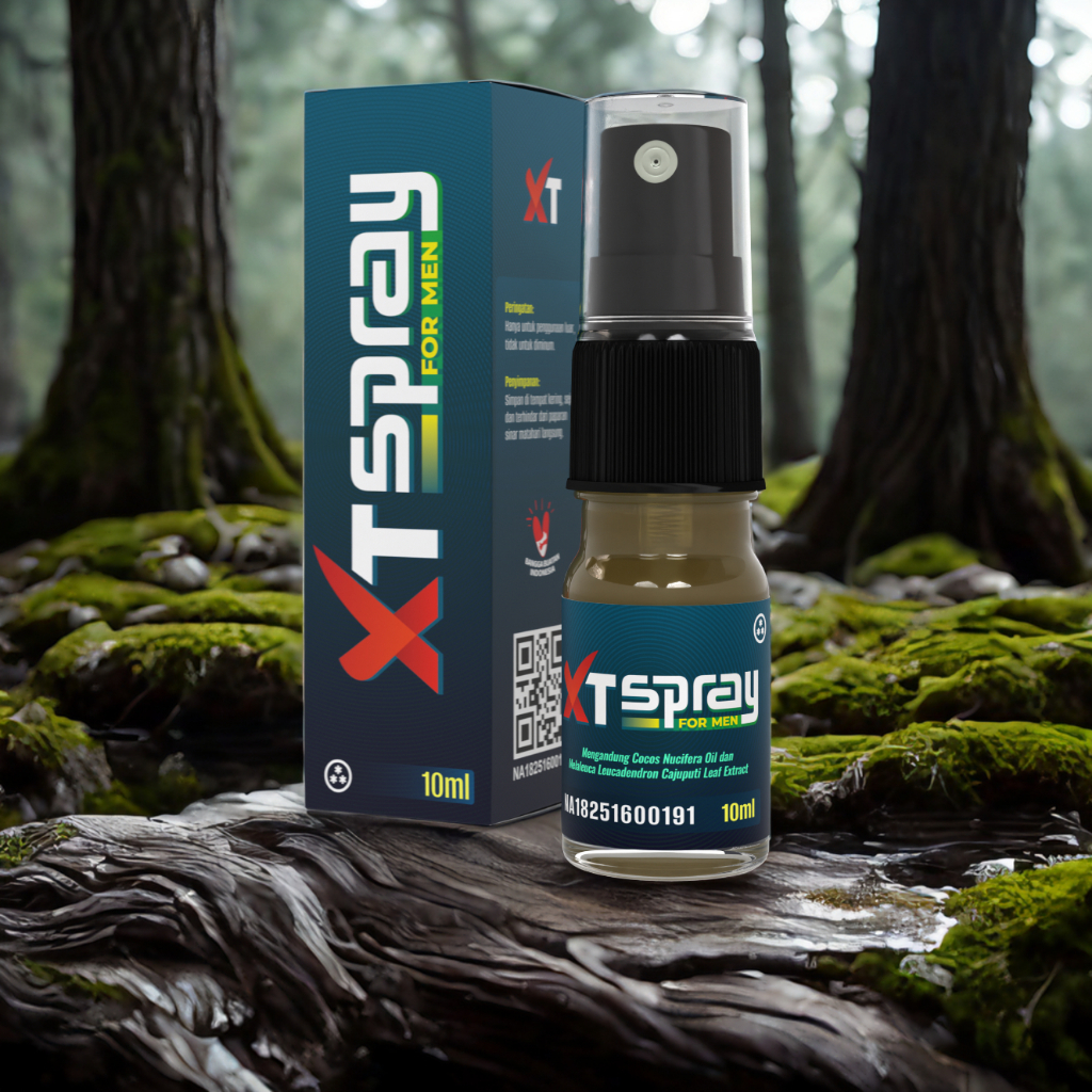 XT Spray Herba Oil Minyak Pijat Tahan Lama 10ml