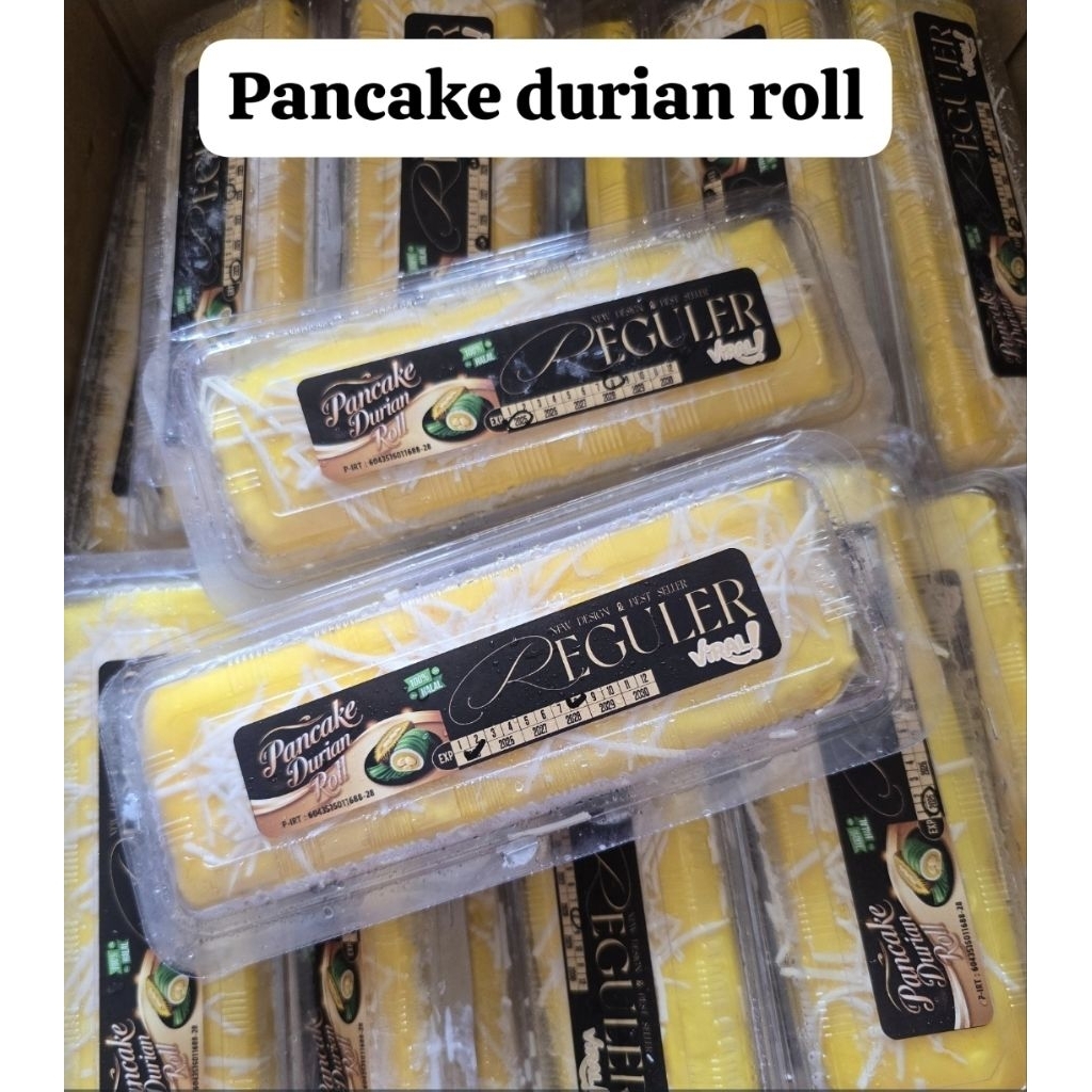 

Pancake durian enak tebel daging duriannya