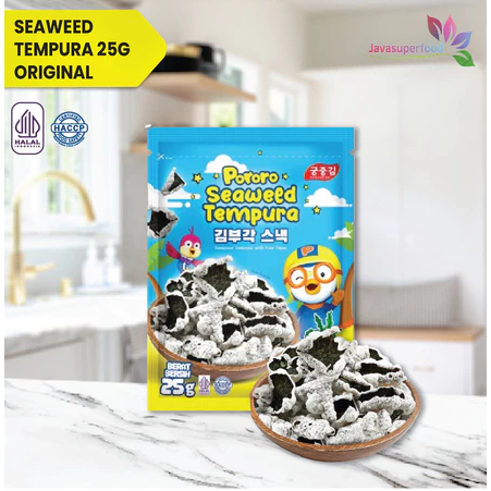 

[HALAL] PororO Nori Tempura 25Gr / Snack Nori / Snack Rumput Laut