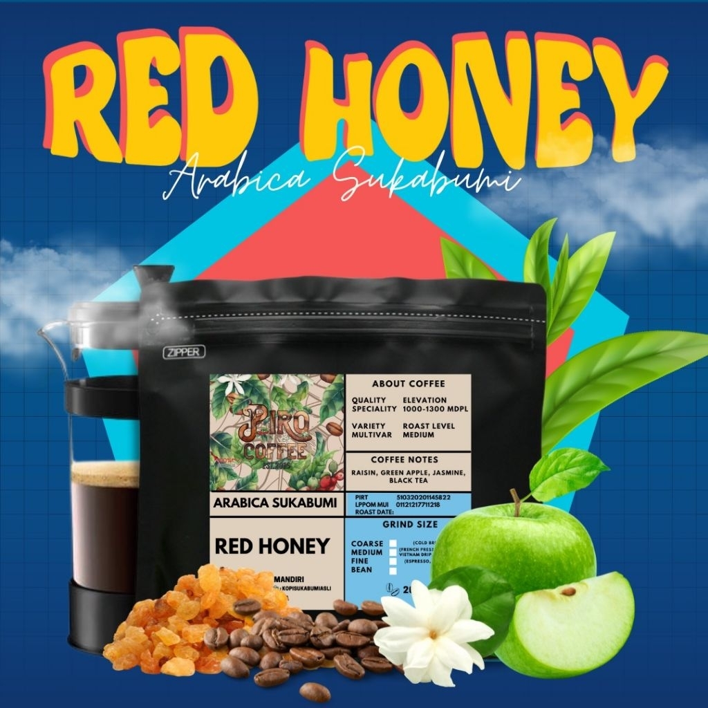 

Arabika Red Honey Speciality Coffee Kopi Sukabumi