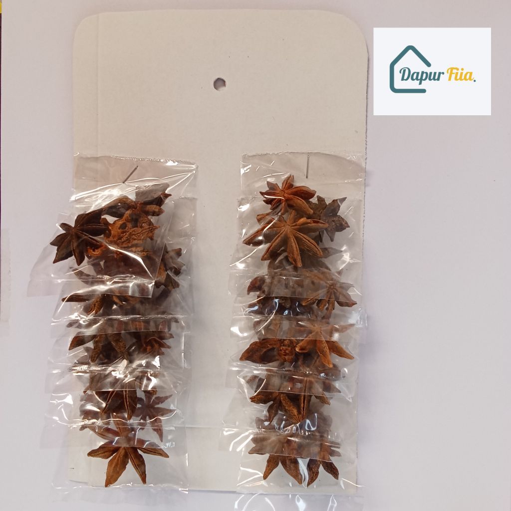 

Bunga lawang renceng isi 10 bungkus / bumbu dapur / rempah / herbal