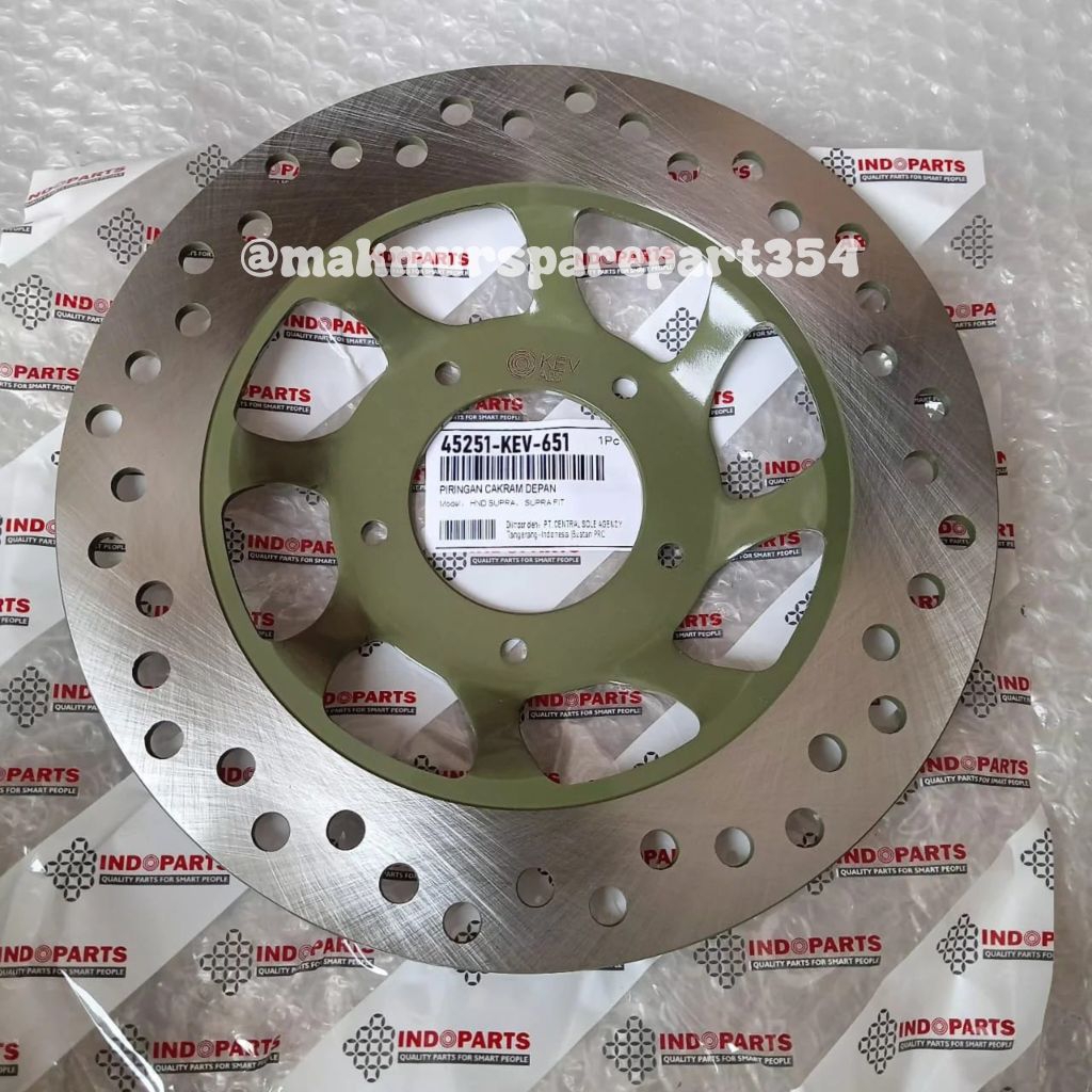 PIRINGAN CAKRAM DEPAN SUPRA FIT KEV INDOPART