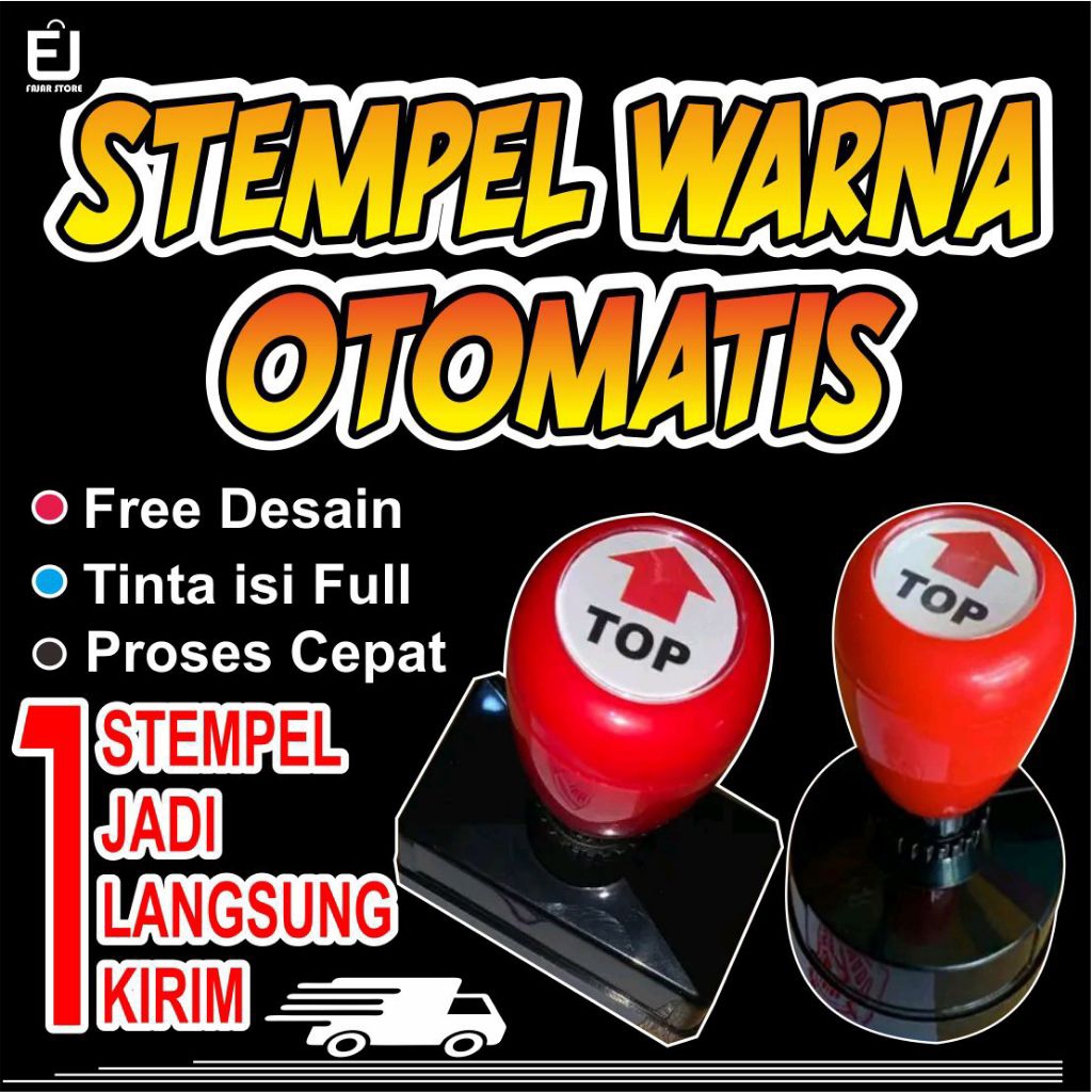 

STEMPEL CAP WARNA OTOMATIS