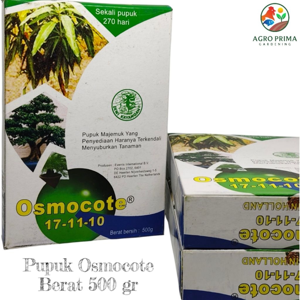 PUPUK OSMOCOTE 500 GRAM 17-11-10 PUPUK DEKASTAR OSMOCOTE