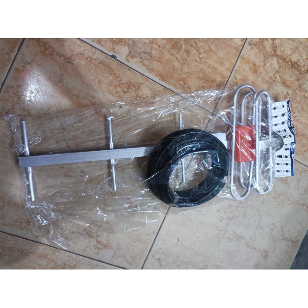 ANTENA DIGITAL TV FREE KABEL ANTENA DAN JACK ANTENA