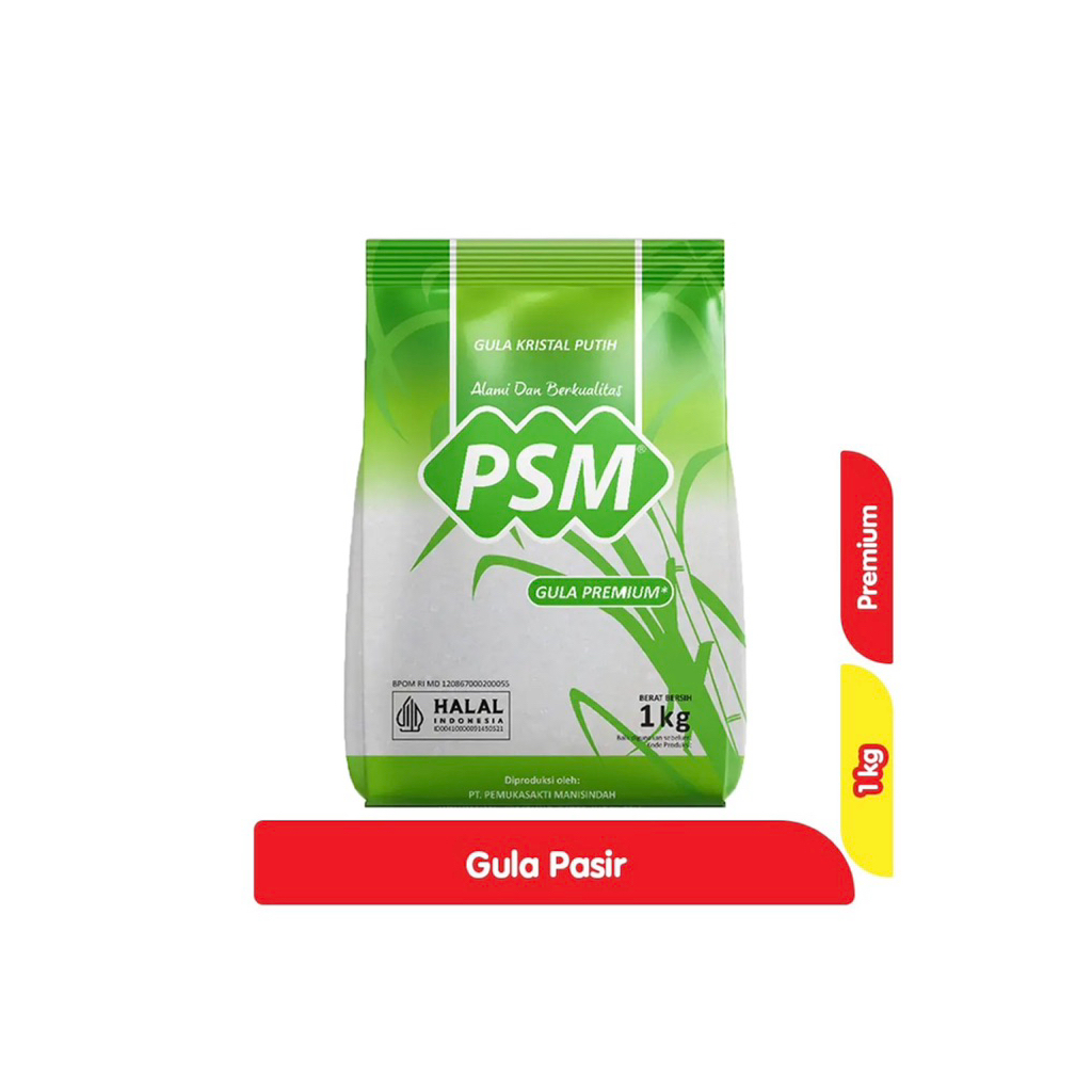 

GULA PASIR KRISTAL PUTIH PREMIUM PSM 1 kg