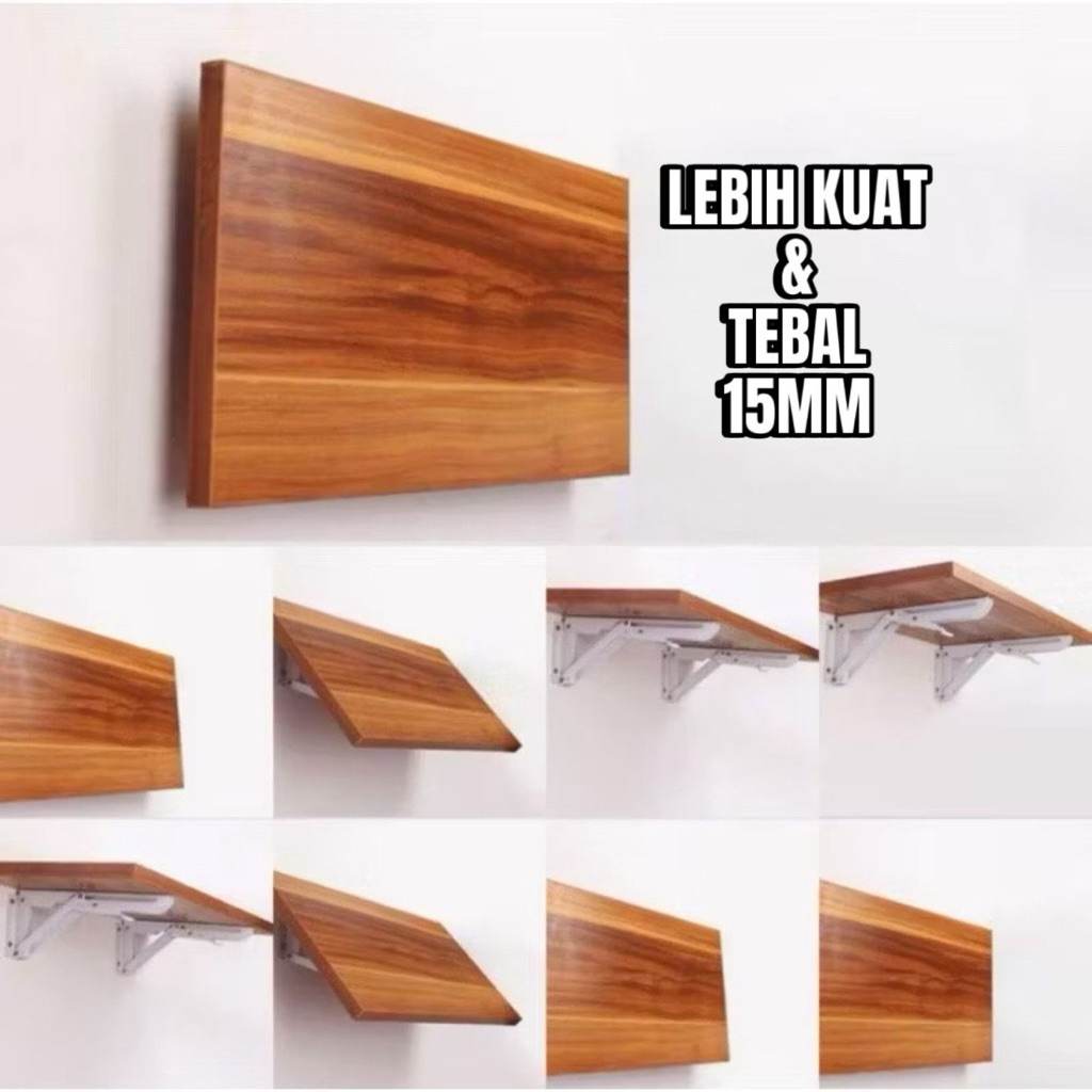 Homeyvibes ( Terlaris ) Meja Lipat Dinding / Meja Gung / Meja Komputer 60X30,80,40,100X40 Meja Kerja