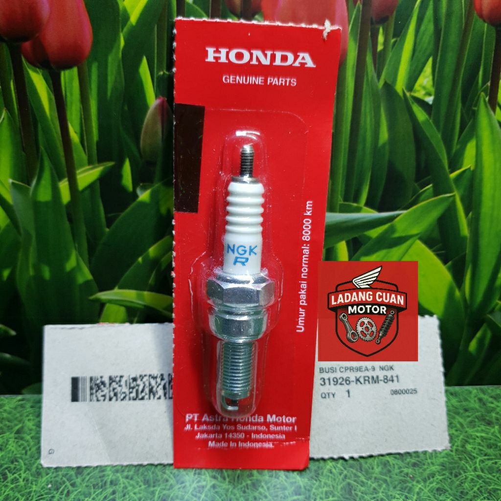 31926KRM841 SPARK PLUG CPR9EA-9 NGK BUSI VARIO BEAT SCOOPY CB 150R CBR 150 R SONIC PCX VERZA MEGAPRO