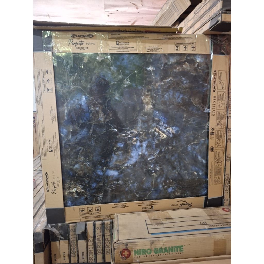 Granit Lantai 80x80 Piedmonte Blue