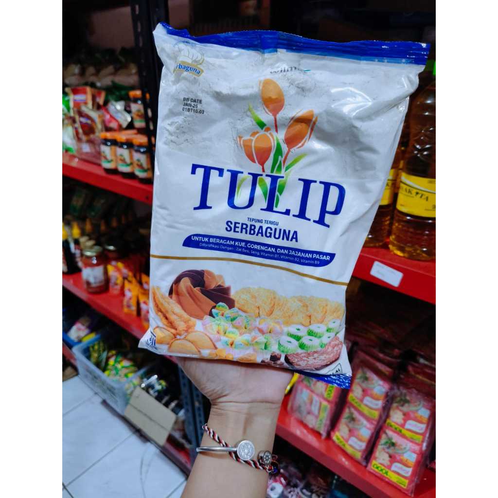 

Tepung Terigu Serbaguna TULIP - Ukuran Kemasan 1 kg