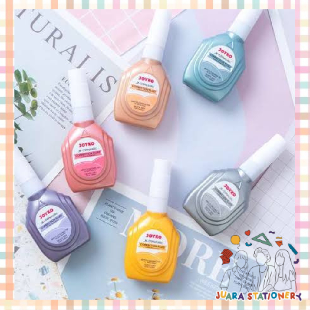 

(313) Tip Ex Joyko JK-01 Metallic / Correction Pen Tip-Ex