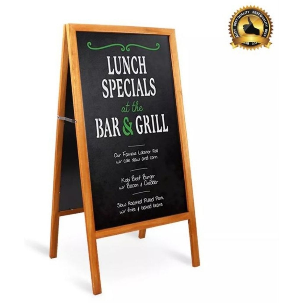 

Black Board Premium Papan Menu dengan Desain Menarik untuk Penggunaan Anda