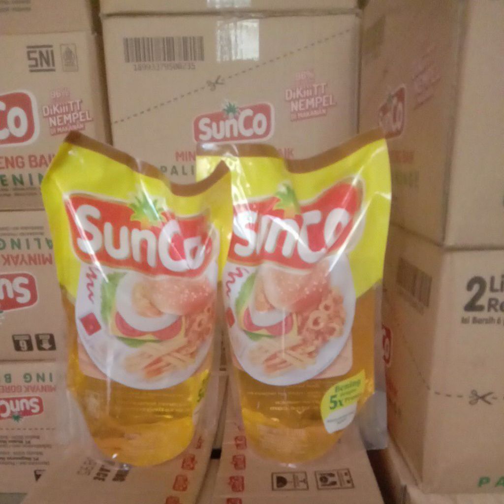 

(JATIM) Minyak Goreng Sunco 2Liter 1 Dus isi 6