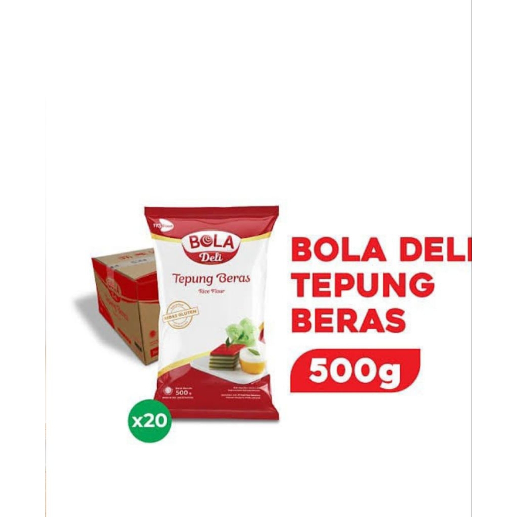 

Tepung beras ketan bola Deli 500gr