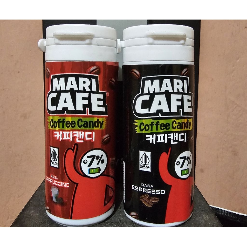 

Mari Cafe Coffee Candy 35g - Permen Kopi Rasa Cappuccino&Espresso