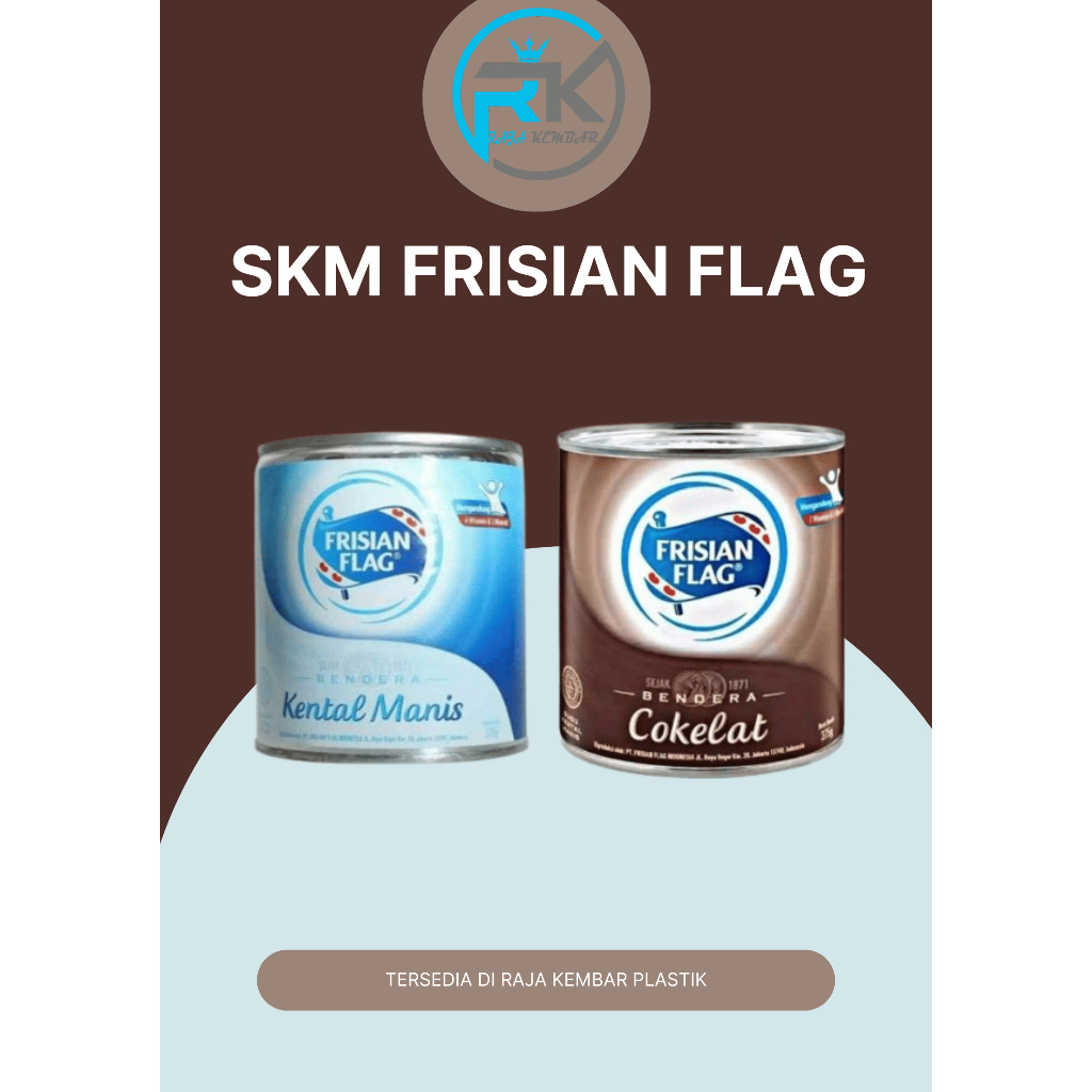 

SKM FRISIAN FLAG KALENG PUTIH & COKLAT 370 GR