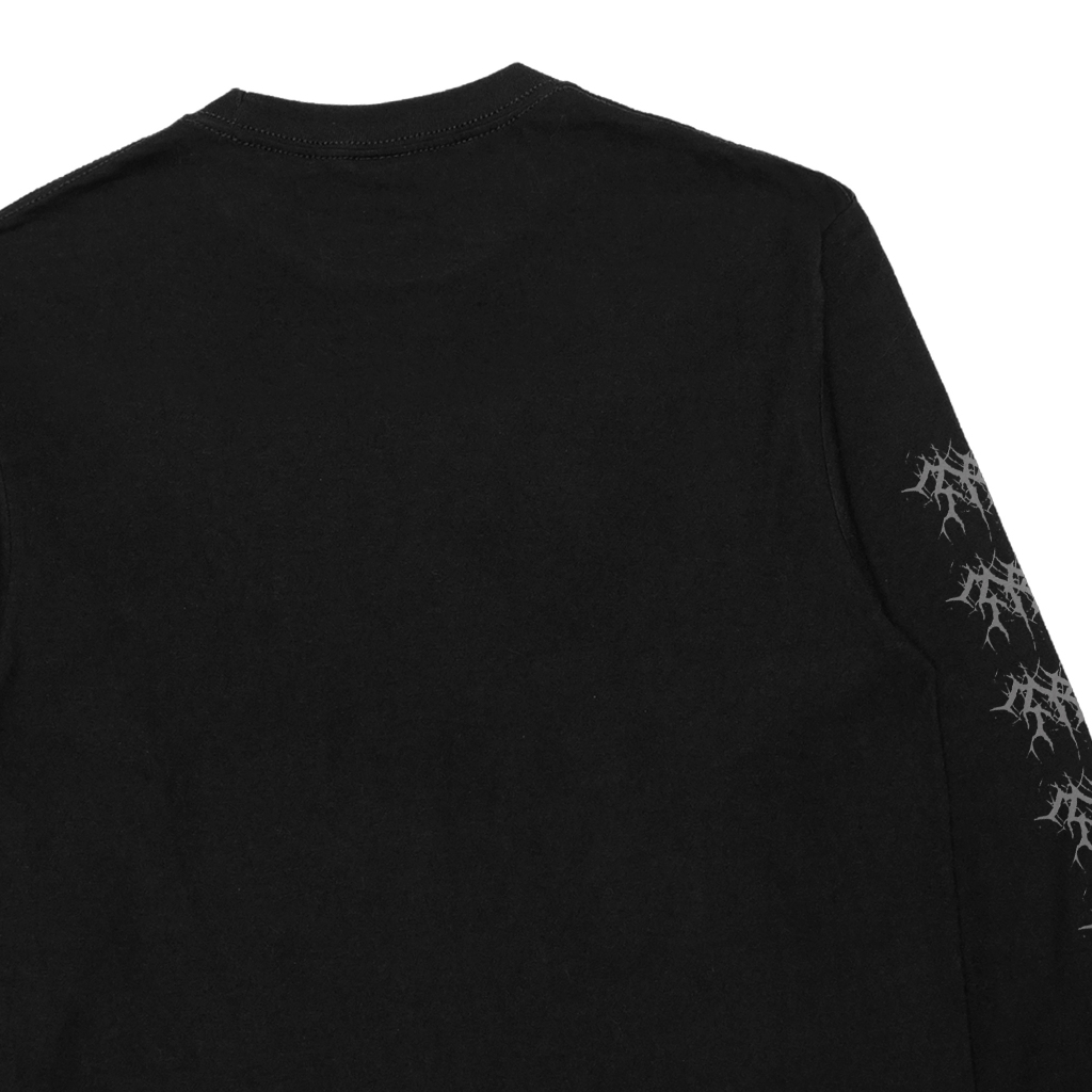 Troy Company Longsleeve Tshirt Black Darkroot - Kaos Hitam Lengan Panjang LS 3202