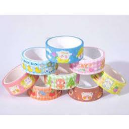

SELOTIP MOTIF / WASHI TAPE DEKORASI / ISOLASI MOTIF LUCU IMUT PER PCS