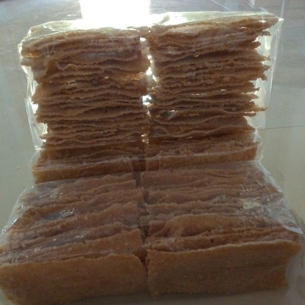 

kerupuk gendar/krupuk puli/lempeng khas Madiun 500g