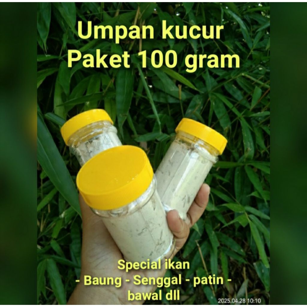UMPAN KUCUR PAKET 100 GRAM / UMPAN MANCING SPECIAL IKAN BAUNG, BEONG, SENGGAL, PATIN, LAIS DLL