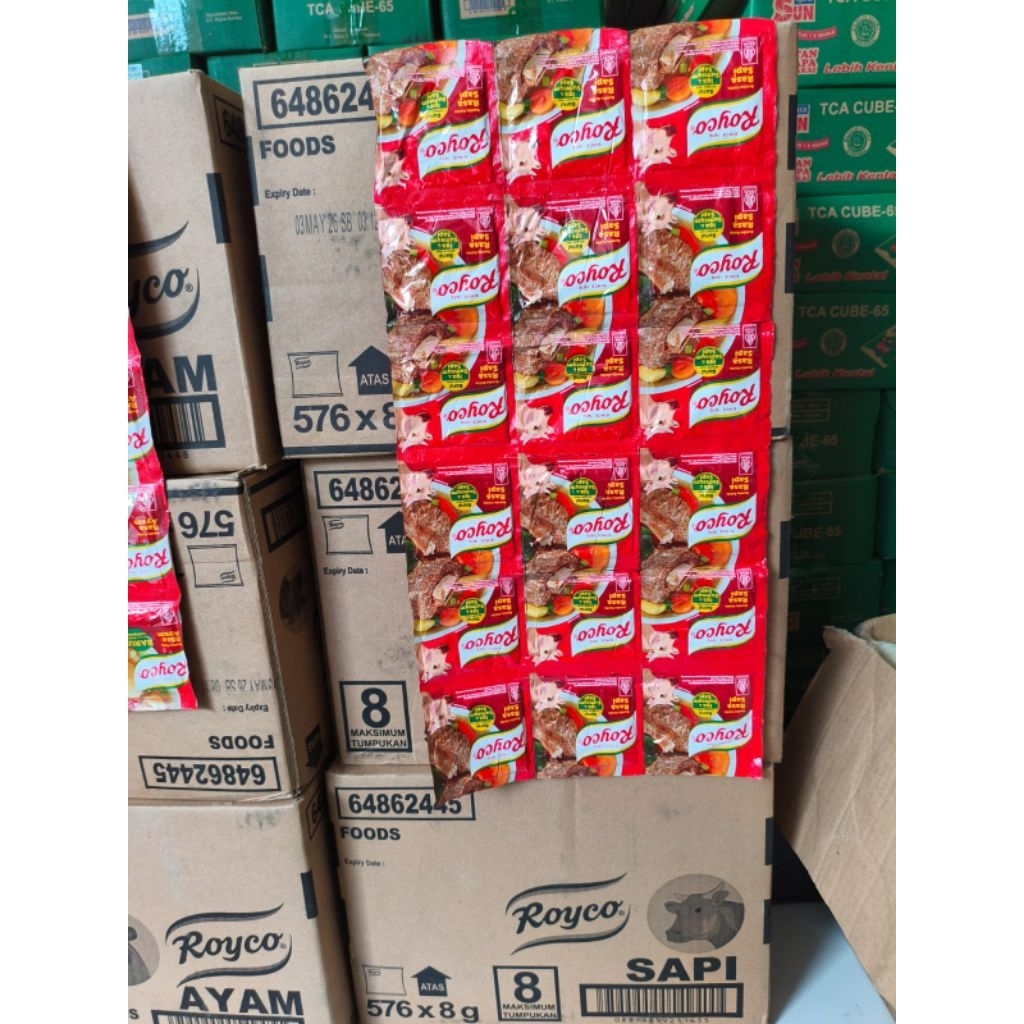 

Royco kaldu penyedap masakan rasa sapi dan ayam 1 dus