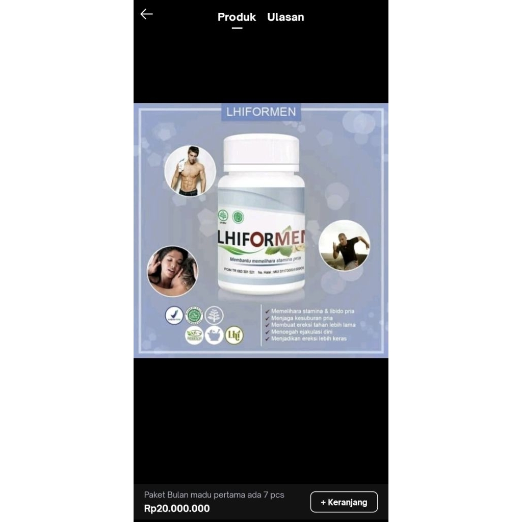 

Paket bulan madu pertama ada 7 pcs