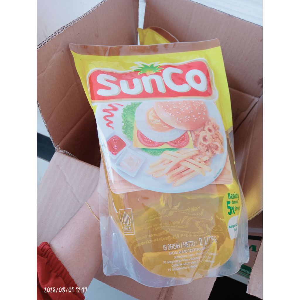 

MINYAK GORENG SUNCO 2LTR KEMASAN REFFIL POUCH//SUNCO 2LTR ORIGINAL//READY STOK SUNCO 2LTR