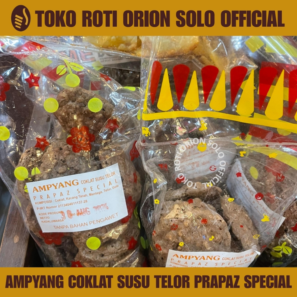 

Ampyang Coklat Susu Telur Prapaz Special - Orion Solo