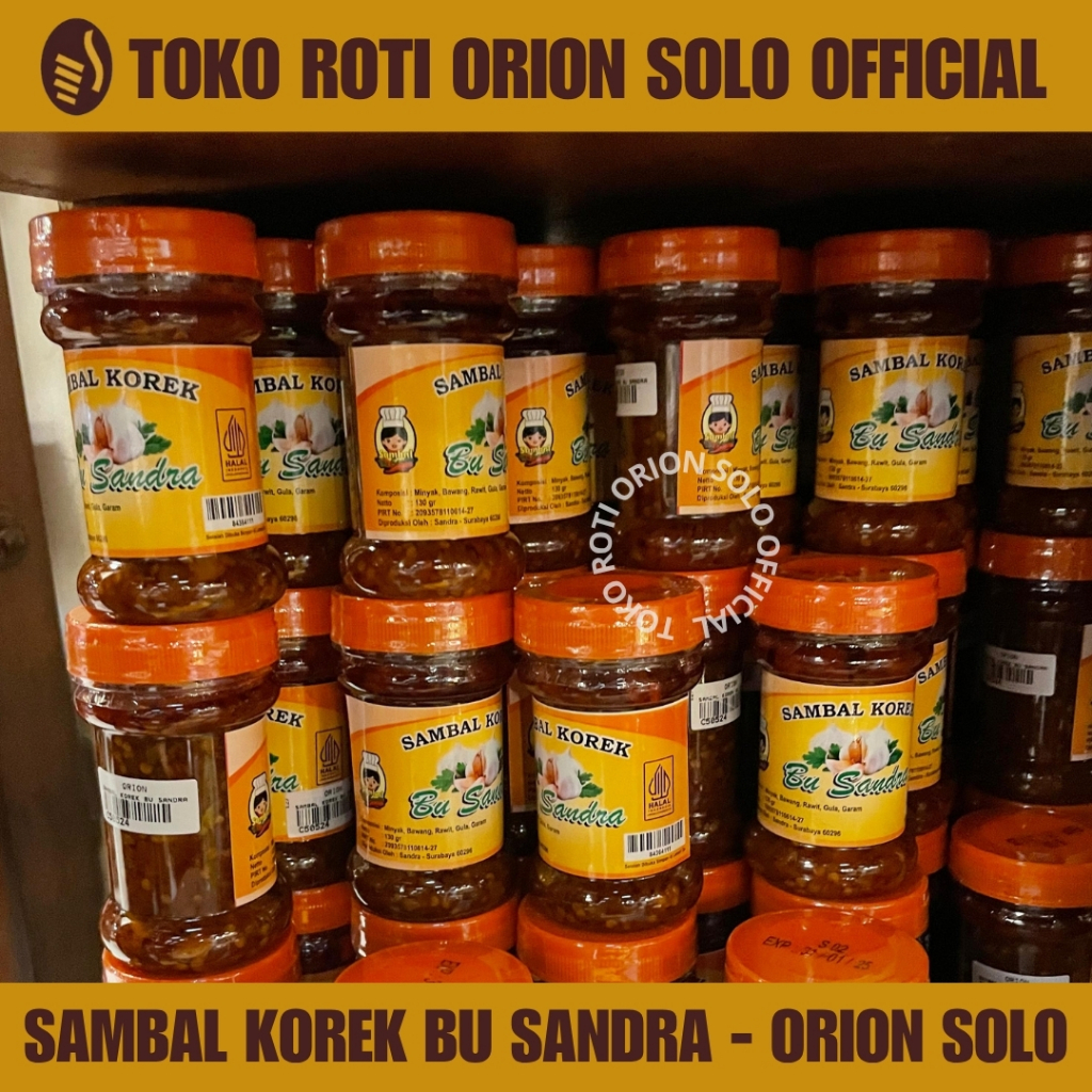 

Aneka Sambal Bu Sandra Orion Solo - Sambal Udang - Sambal Bawang - Sambal Korek