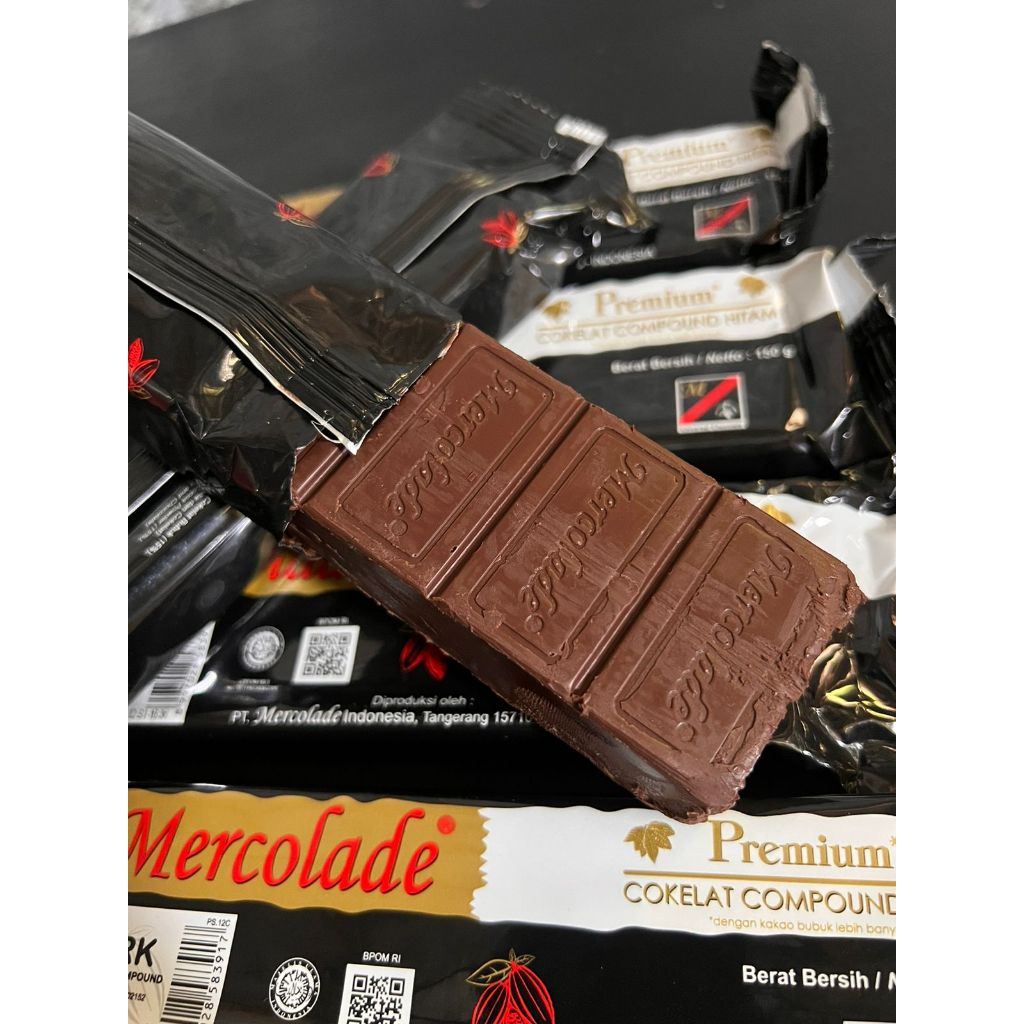 

coklat mercolade premium, coklat batang, coklat toping, berat 150 gr