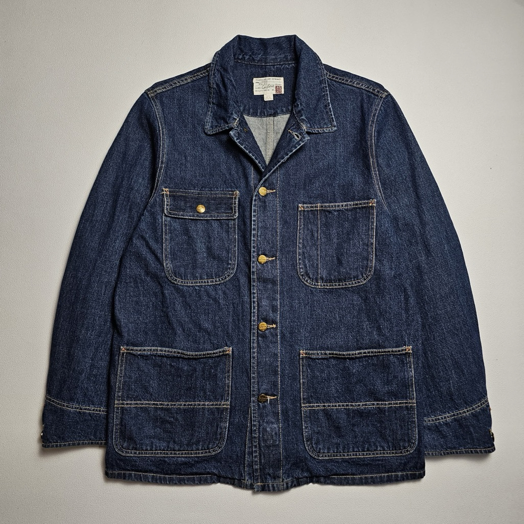 who au california denim chore jacket