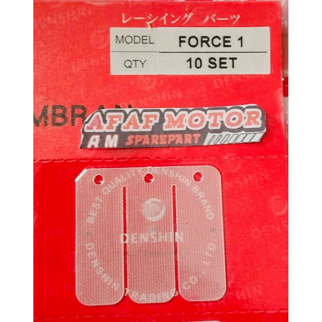 Plat membran lidah Membran Force1 FizR Sigma Original Denshin