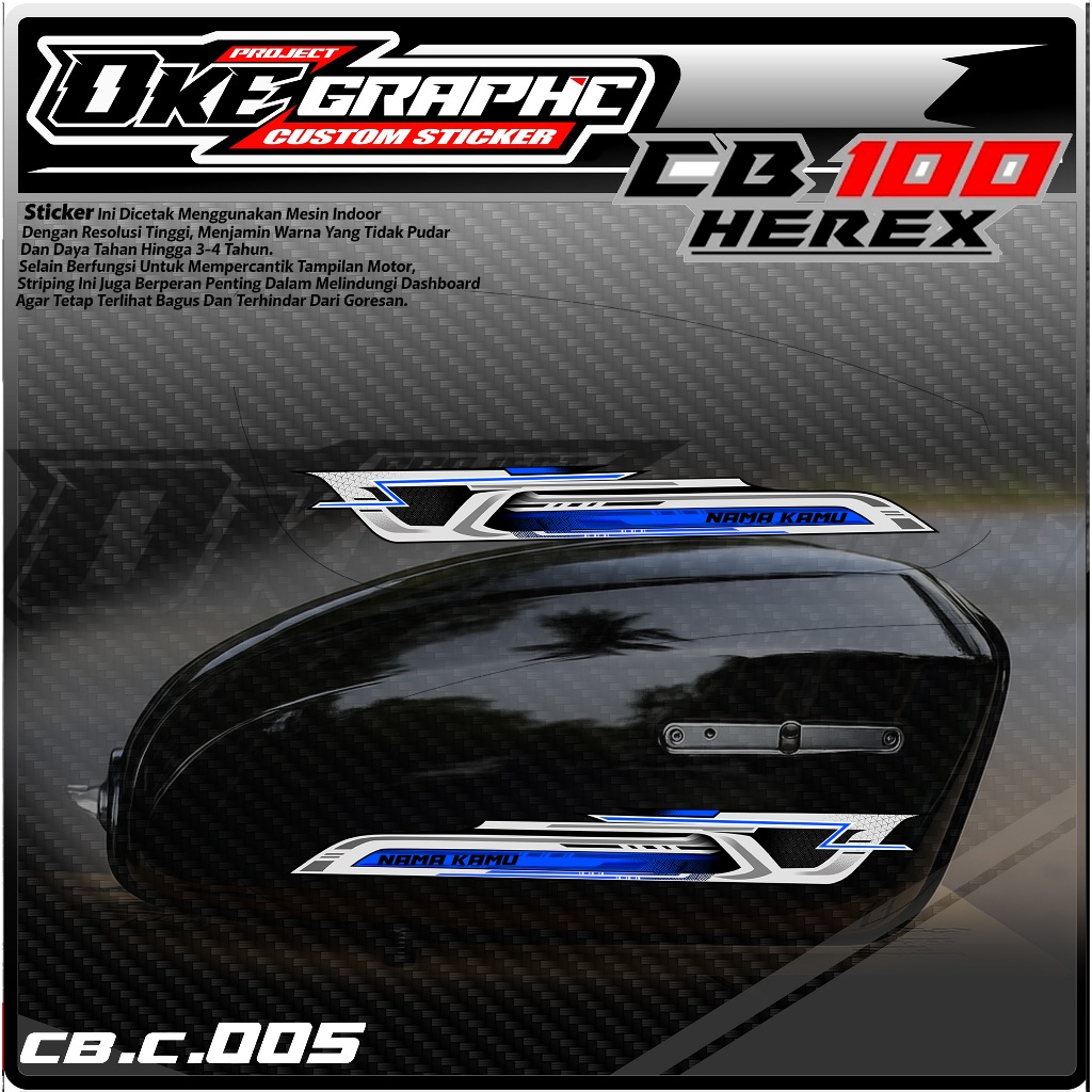 05 STIKER STRIPING MOTOR CB100 - STRIPING MOTOR CB100