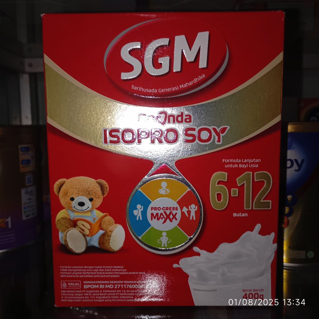 

SGM ANANDA ISOPRO SOY 6-12 BULAN 400GRAM