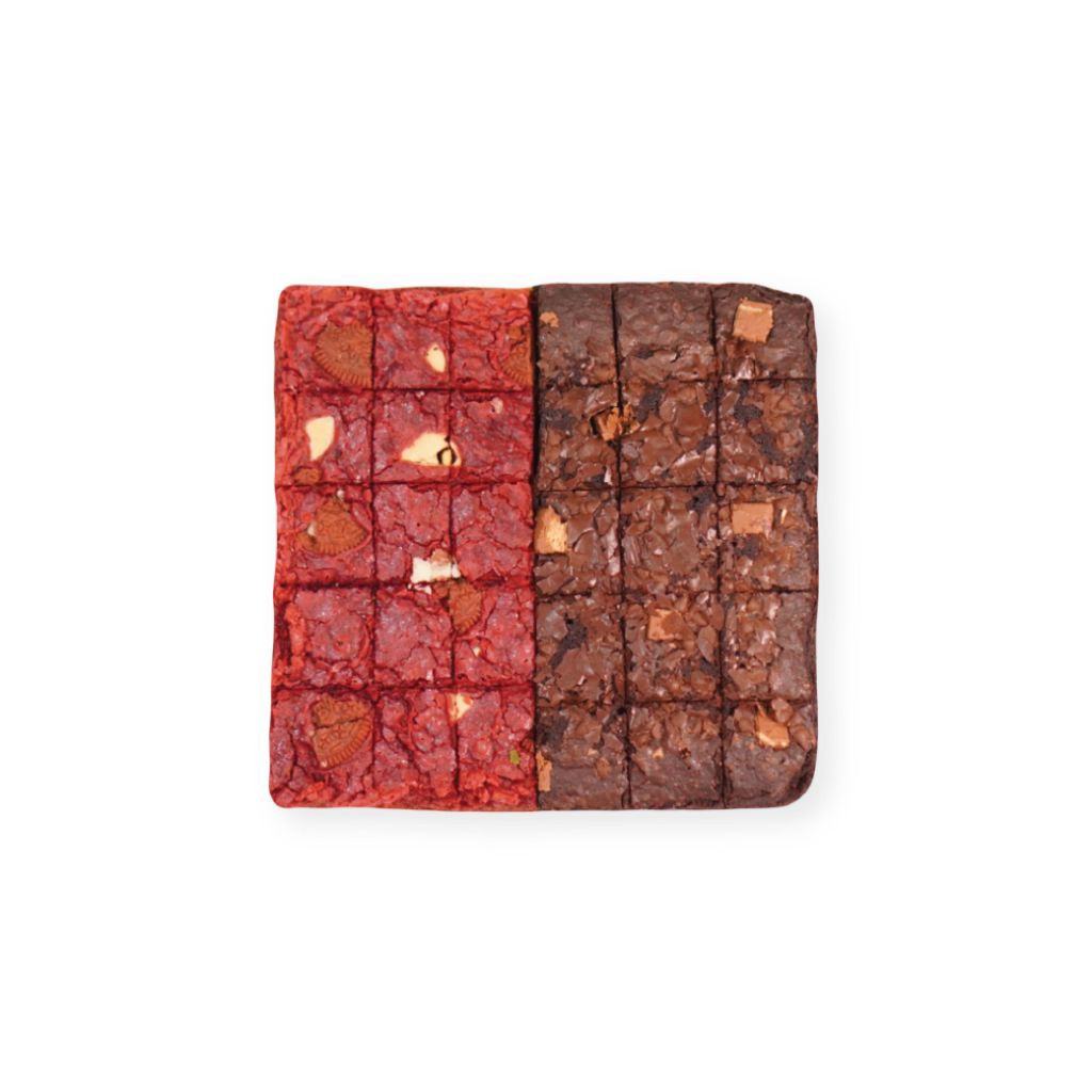

Brownies Red Velvet X Chocolate