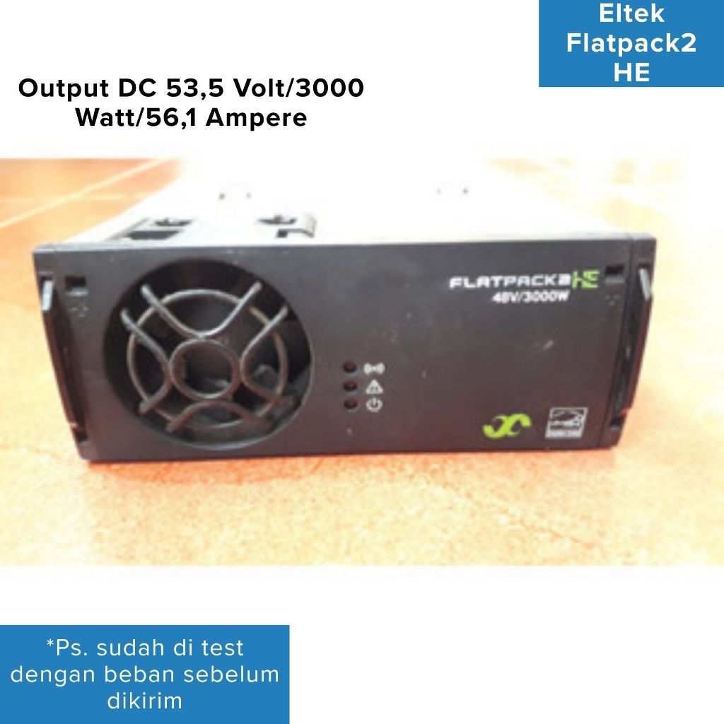 Power Supply PSU SMPS Switching Eltek Flatpack2 48/3000 HE 53.5 Volt / 56,1 Ampere