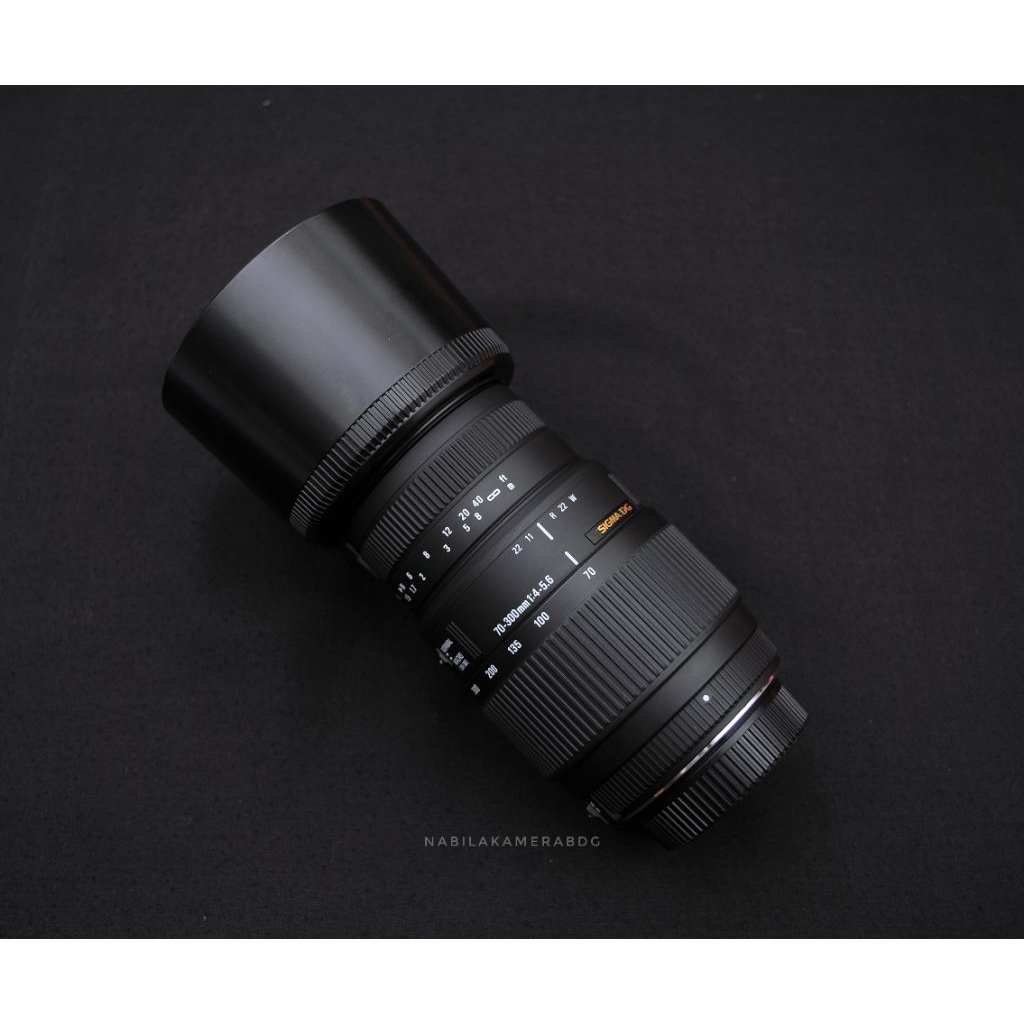 LENSA TELE SIGMA 70-300MM F4 - 5.6 SIGMA 70-300MM CANON DAN NIKON