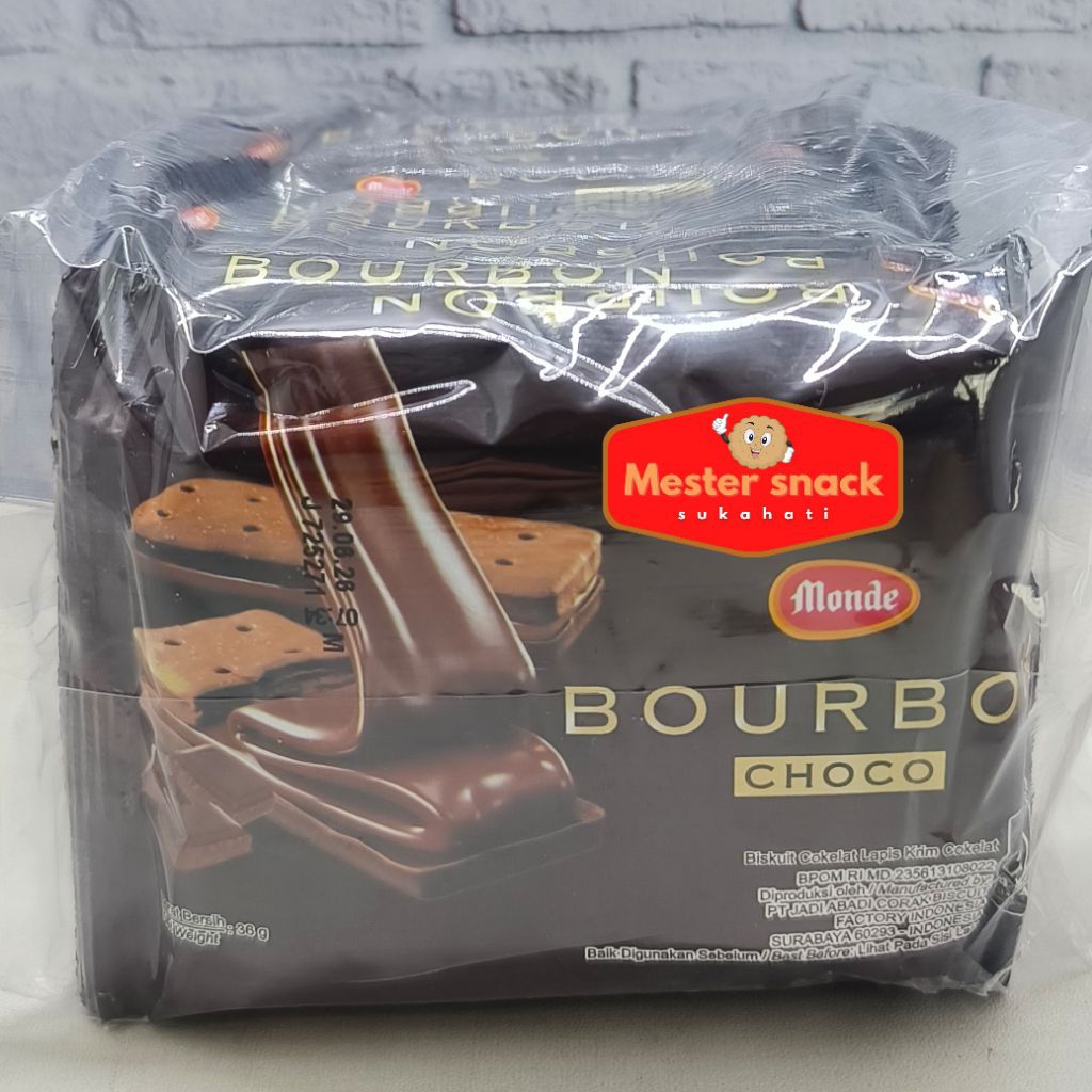 

Monde Bourbon Choco | Biskuit Cokelat