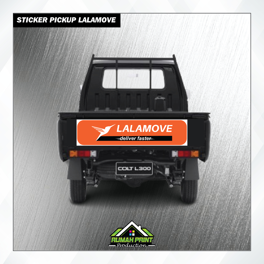 Sticker LALAMOVE Stiker Variasi MOBIL PICKUP L300 CARRY GRANMAX TRAGA DLL